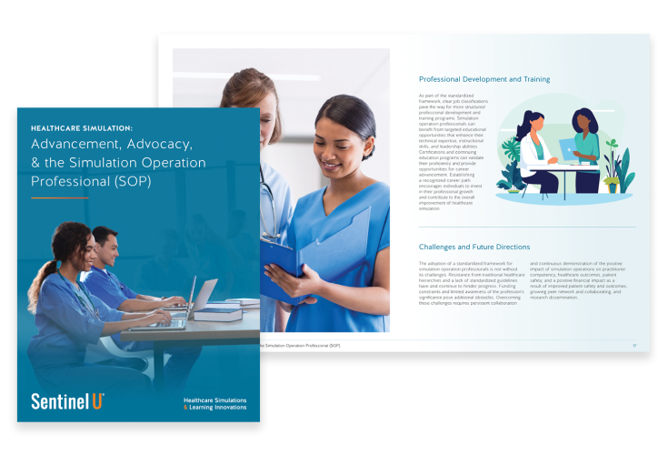 Sentinel U ebook cover and inside spread